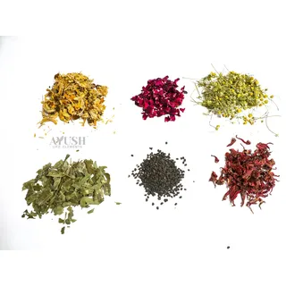 Dried Palash (Tesu) flowers — spices, flowers and botanical ingredients